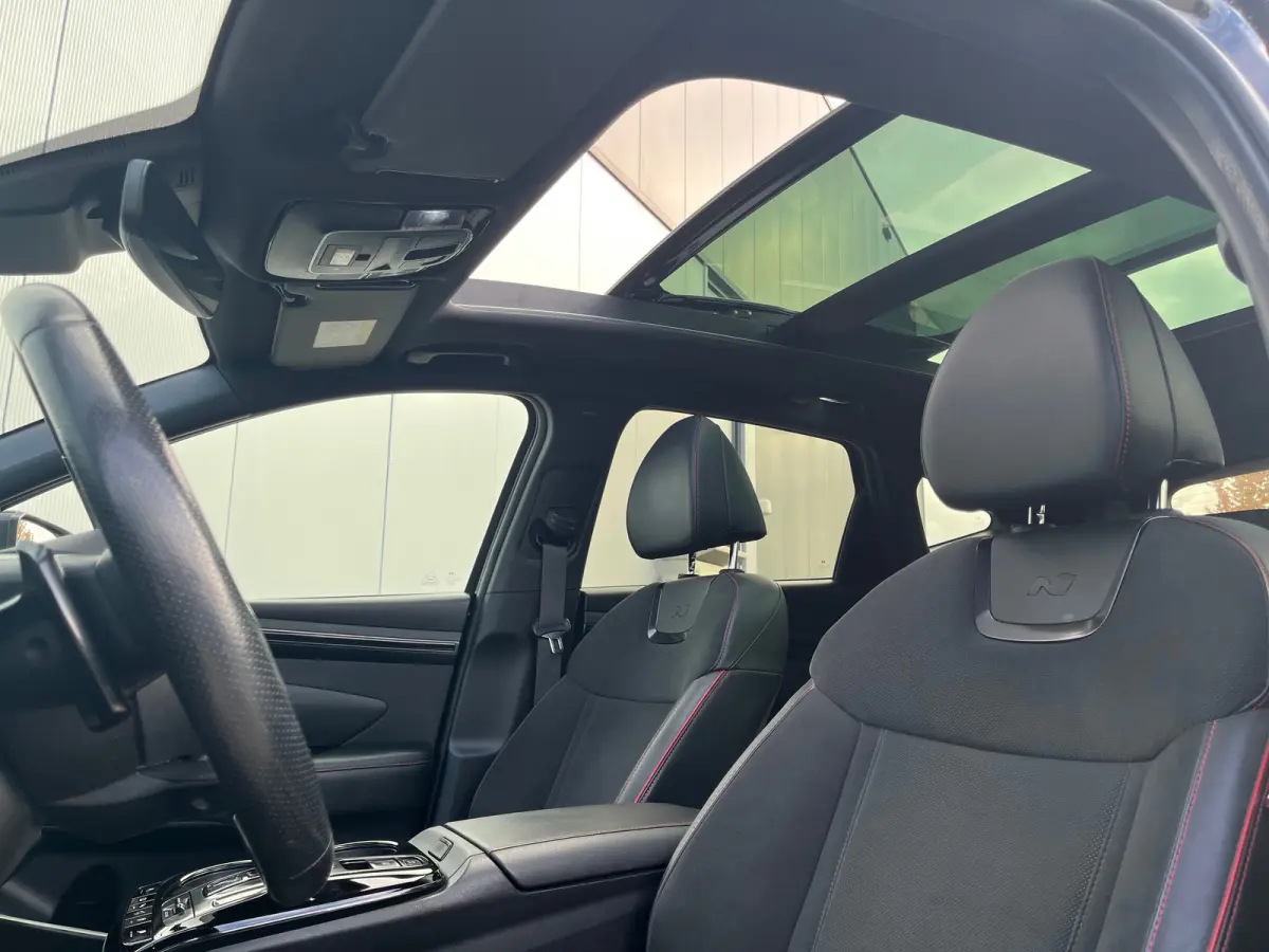 1.6 T-GDI HEV N-Line Business Sky | Trekhaak | All-season banden | Elektrisch glazen panorama-dak | Cruise Control Adaptief | Apple Carplay/Android Auto | Stoel en stuurverwarming |