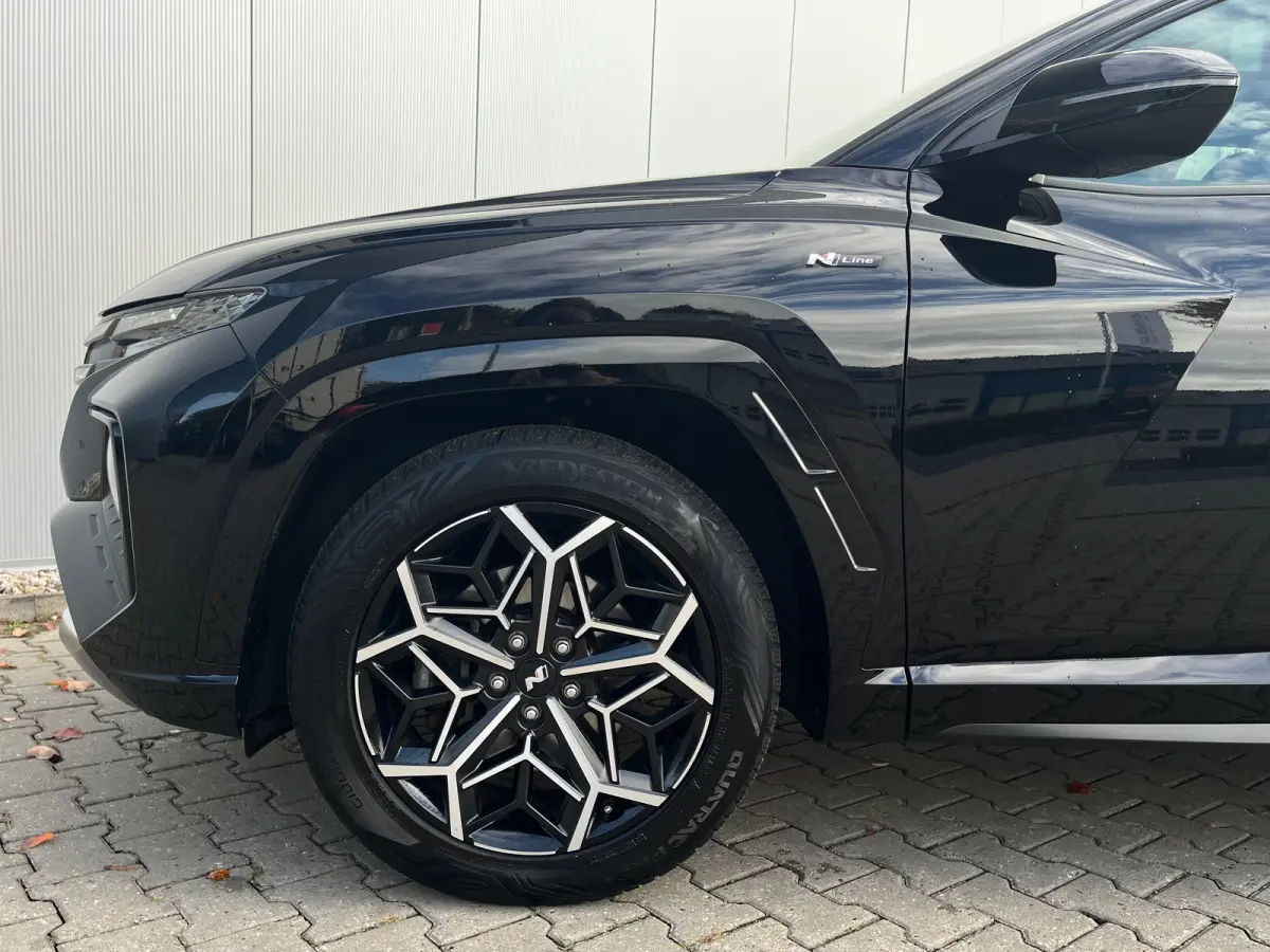 1.6 T-GDI HEV N-Line Business Sky | Trekhaak | All-season banden | Elektrisch glazen panorama-dak | Cruise Control Adaptief | Apple Carplay/Android Auto | Stoel en stuurverwarming |