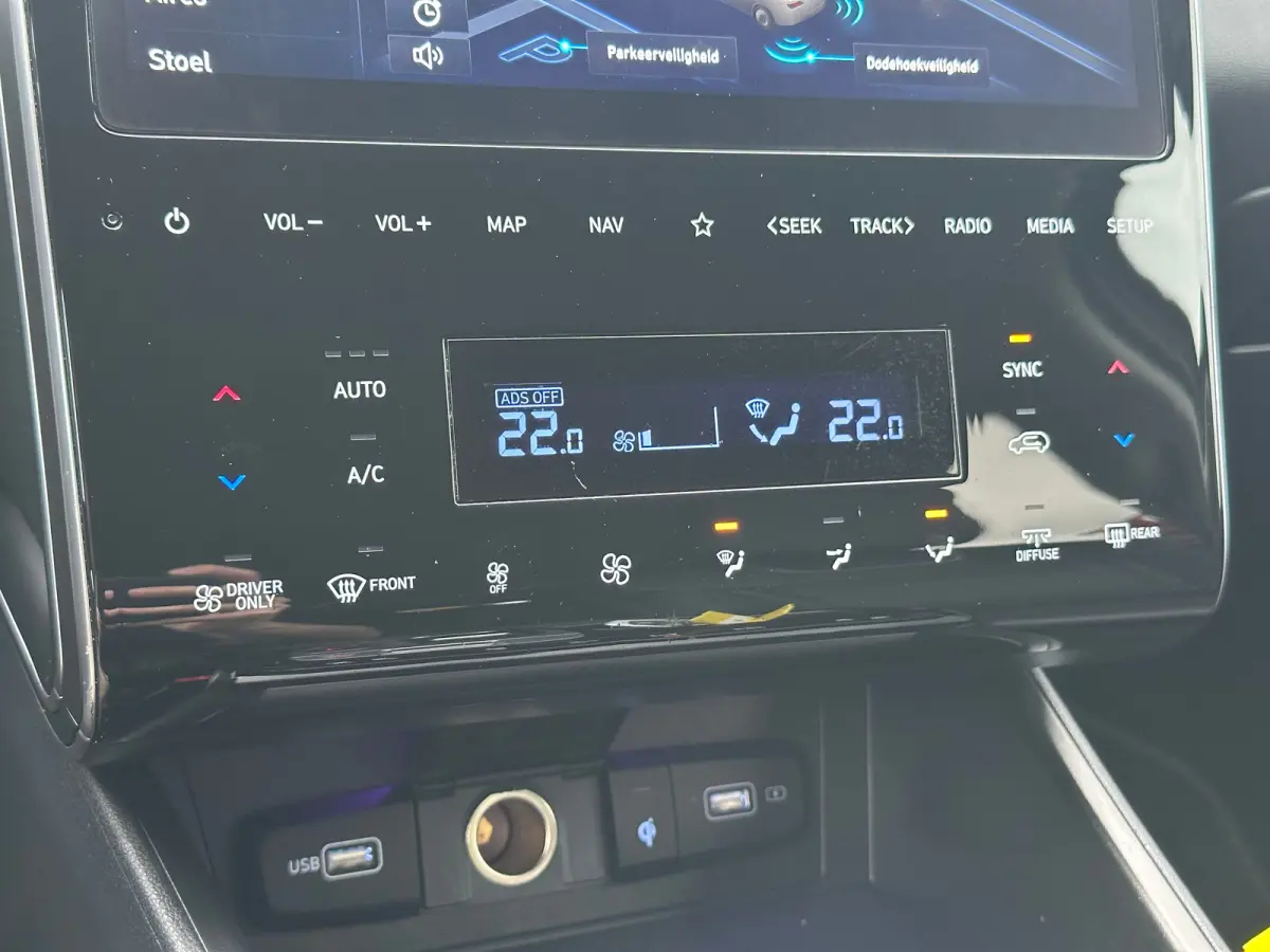 1.6 T-GDI 265pk PHEV Premium 4WD | Leder | Carplay | Climate | Keyless | Navigatie | Elek. Klep | Full - Led | 360 Camera | KRELL Audio | Elek. Stoelen | 19" Lichtmetaal | Winterpakket | Sto