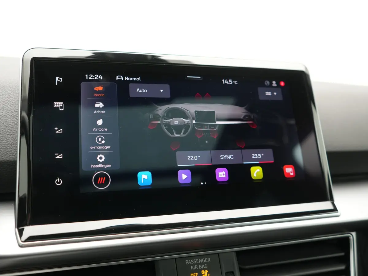 1.4 TSI e-Hybrid PHEV FR 245pk Dealer O.H | Panodak | Adaptive Cruise | Camera | Sportstoelen Memory & Verwarmd | Apple Carplay | Keyless | Lane Assist | Navigatie | Virtual | DAB | 20"L.M |