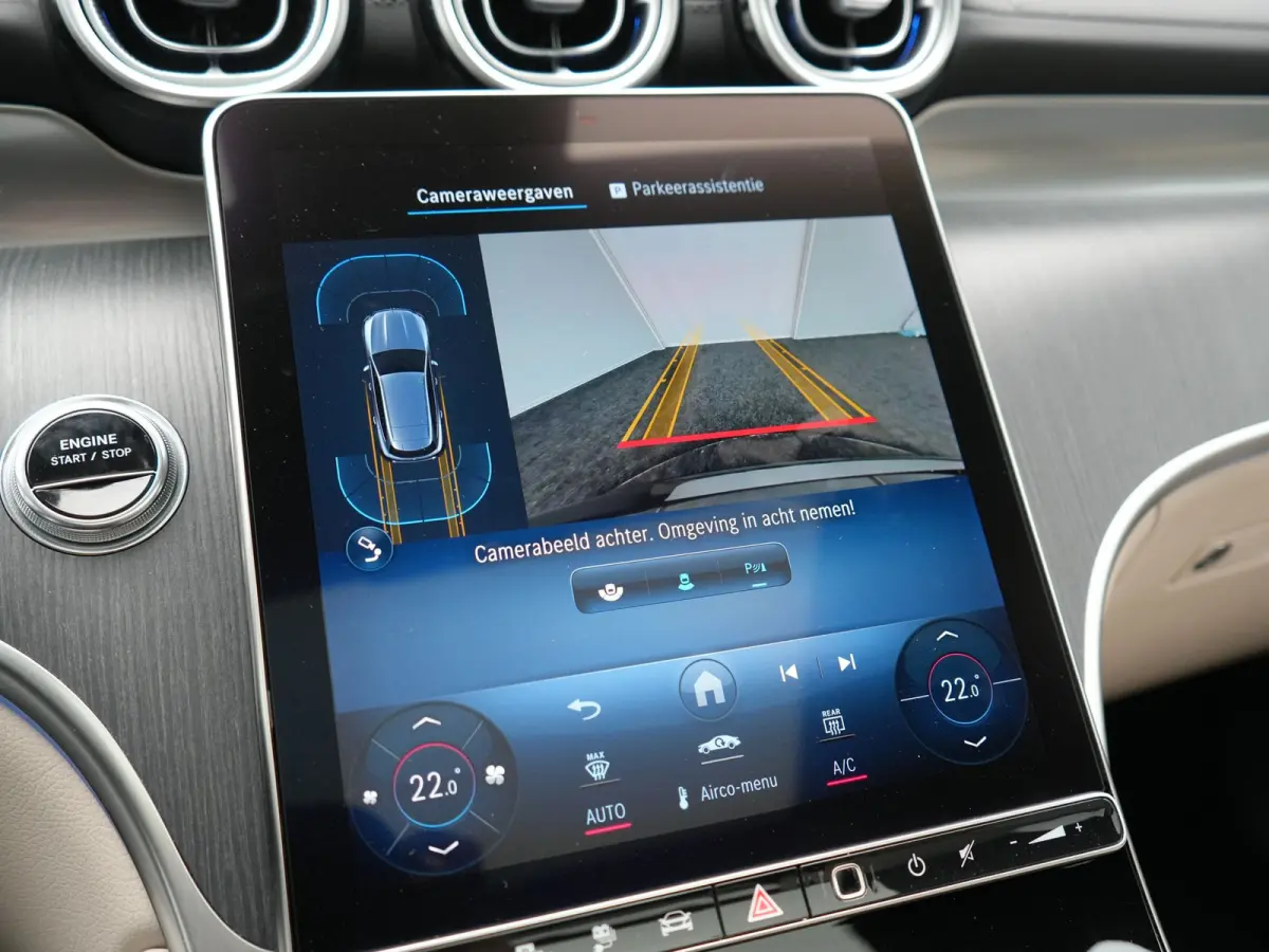 4MATIC Luxury Line PHEV 313pk Dealer O.H. | Panodak | Sfeerverlichting | BLIS | Lederen Sportstoelen Memory & Verwarmd | Apple Carplay | Cruise Control | Navigatie | DAB | Virtual | Plug In 