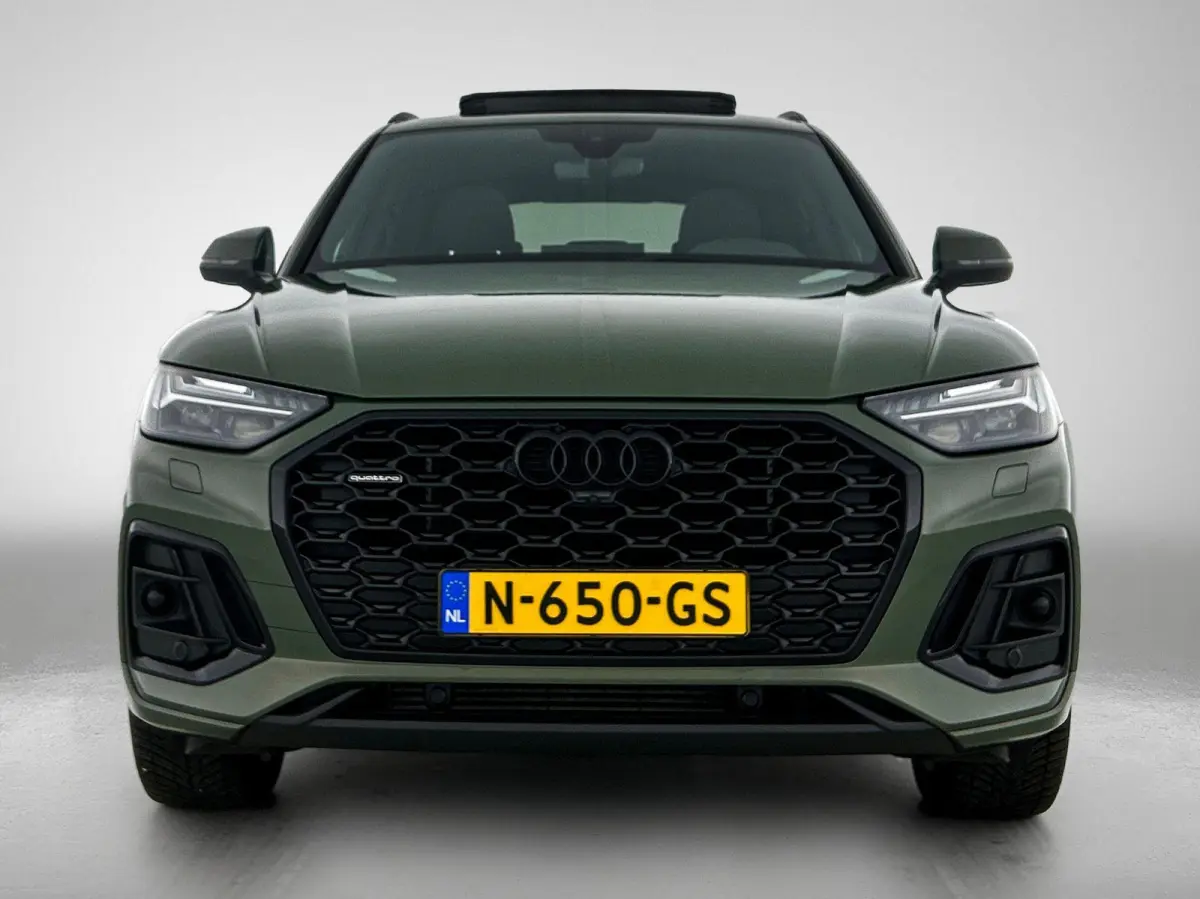 50 TFSI e S edition 299 PK | S-line | Panoramadak | Camera | Adaptive cruise control | Navigatie | Sfeerverlichting | Lichtmetalen velgen |