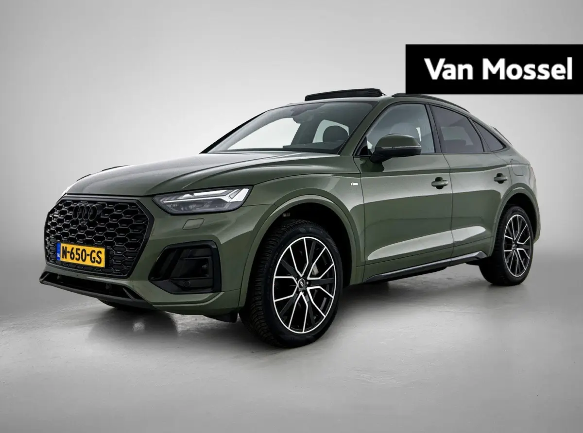 50 TFSI e S edition 299 PK | S-line | Panoramadak | Camera | Adaptive cruise control | Navigatie | Sfeerverlichting | Lichtmetalen velgen |