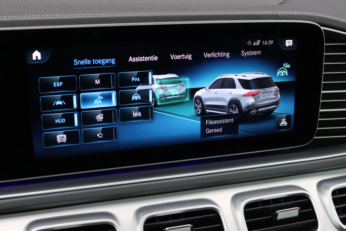 350 de 4MATIC AMG Line | Luchtvering | Distronic+ | HUD | Burmester | Trekhaak | Panoramadak | Surround Camera | Keyless Go | Augmented Reality |
