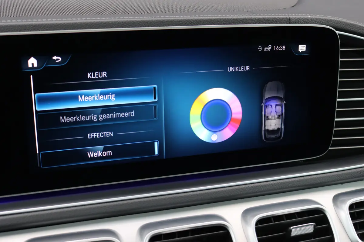 350 de 4MATIC AMG Line | Luchtvering | Distronic+ | HUD | Burmester | Trekhaak | Panoramadak | Surround Camera | Keyless Go | Augmented Reality |