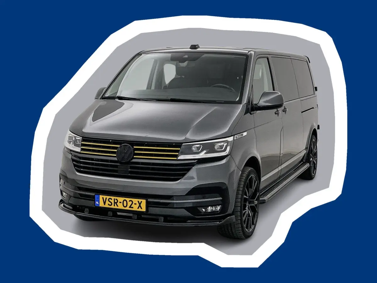 2.0 TDI L2 30 DC Bulli *Edition* Leder Dubbele cabine Led Virtual cockpit Schuifdeur L+R Navigatie Trekhaak