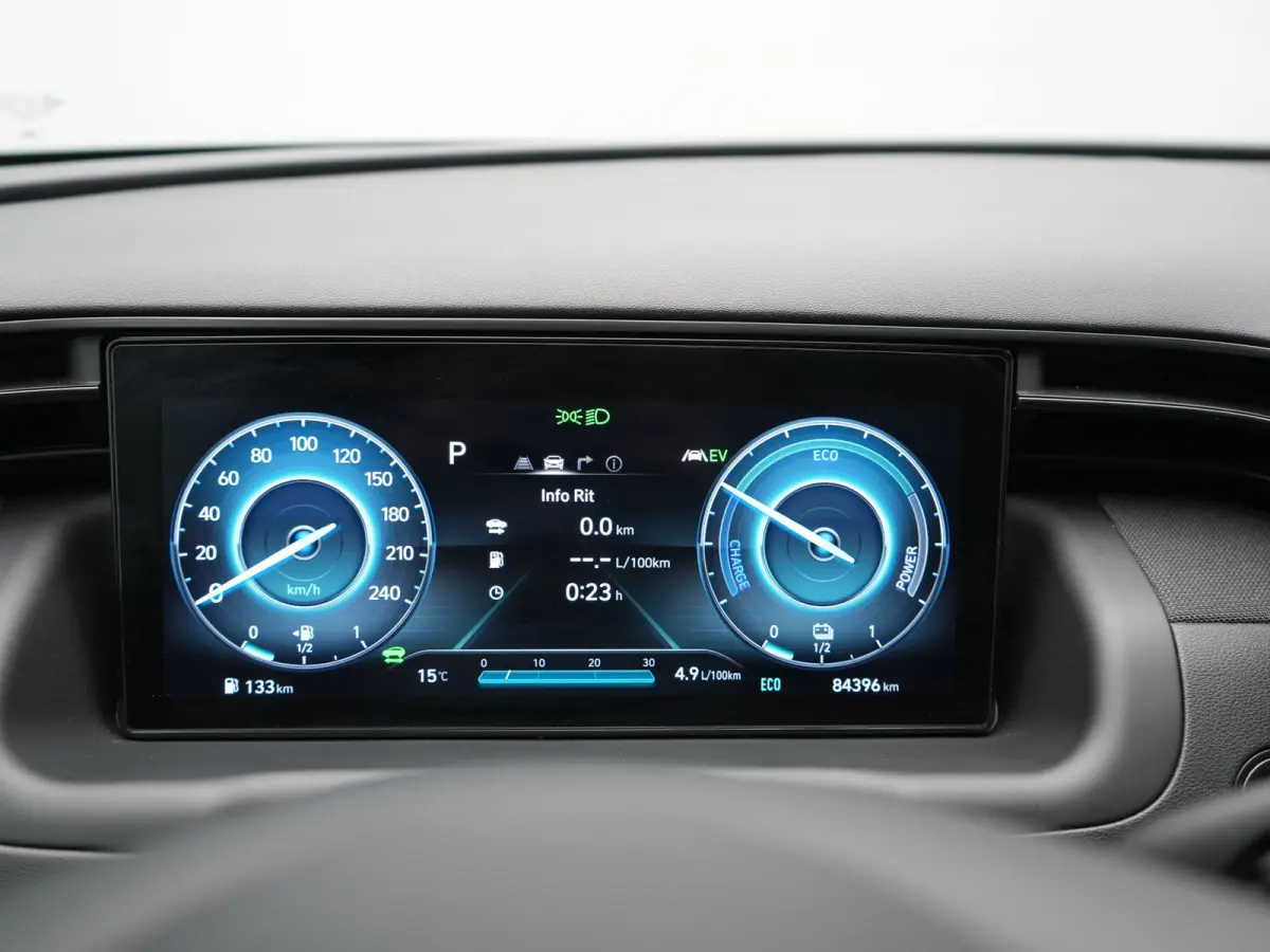 1.6 T-GDI PHEV N Line Sky 4WD 265pk Dealer O.H. | SOH 97,2% | Panodak | Adaptive Cruise | 360 Camera | Alcantara Sportstoelen Memory & Ventilatie | Keyless | BLIS | Stoelen & Stuur Verwarmd 