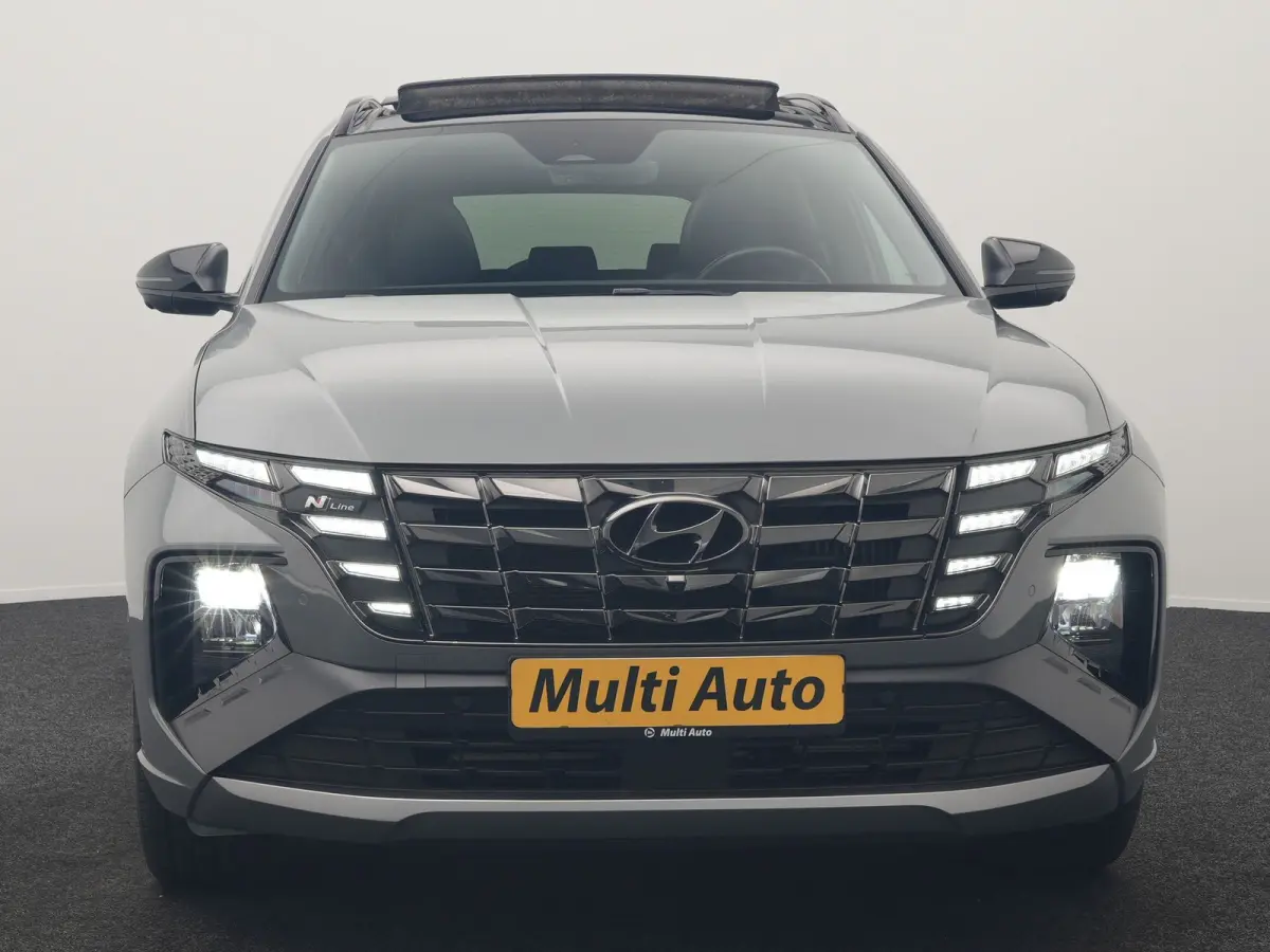 1.6 T-GDI PHEV N Line Sky 4WD 265pk Dealer O.H. | SOH 97,2% | Panodak | Adaptive Cruise | 360 Camera | Alcantara Sportstoelen Memory & Ventilatie | Keyless | BLIS | Stoelen & Stuur Verwarmd 