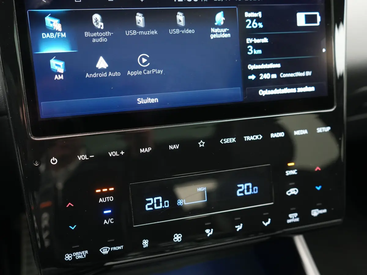 1.6 T-GDI PHEV N Line Sky 4WD 265pk Dealer O.H. | SOH 97,2% | Panodak | Adaptive Cruise | 360 Camera | Alcantara Sportstoelen Memory & Ventilatie | Keyless | BLIS | Stoelen & Stuur Verwarmd 
