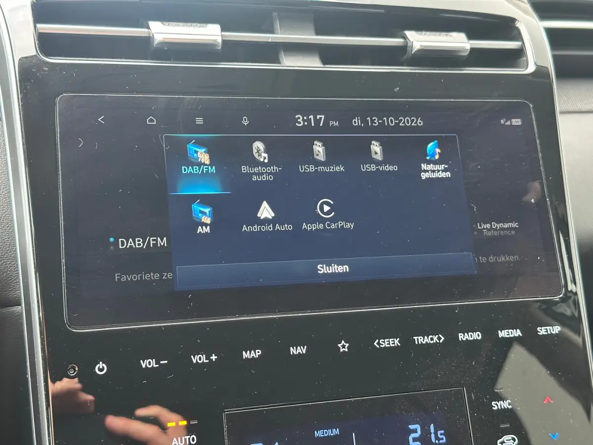 1.6 T-GDI 265pk PHEV Comfort Smart 4WD | Climate | Camera | Carplay | Keyless | Navigatie | Full - Led | Elek. Klep | Winterpakket | 19" Lichtmetaal | Krell Audio | Digitale Cockpit | Parkee