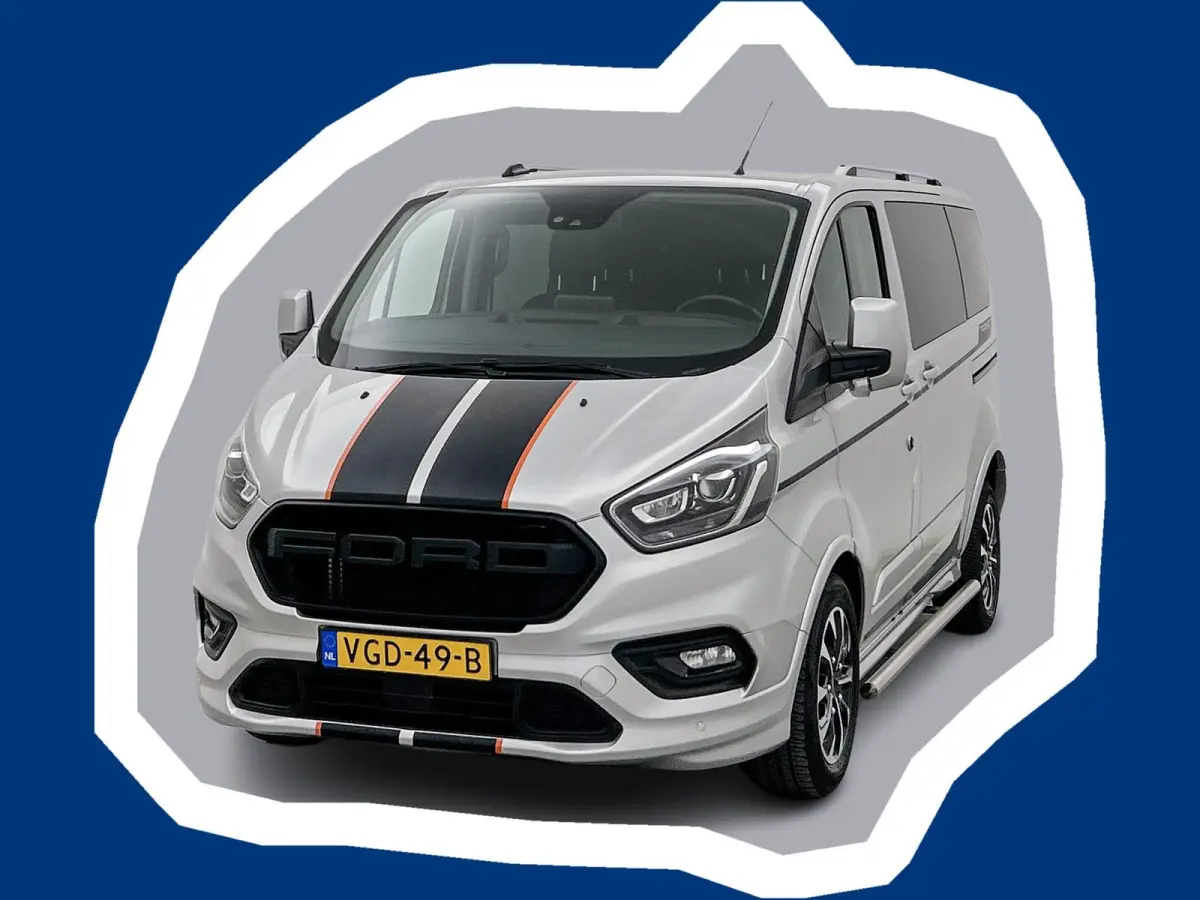 320 2.0 TDCI L1H1 Sport DC 185PK Navigatie Schuifdeur L+R Dubbele cabine Camera