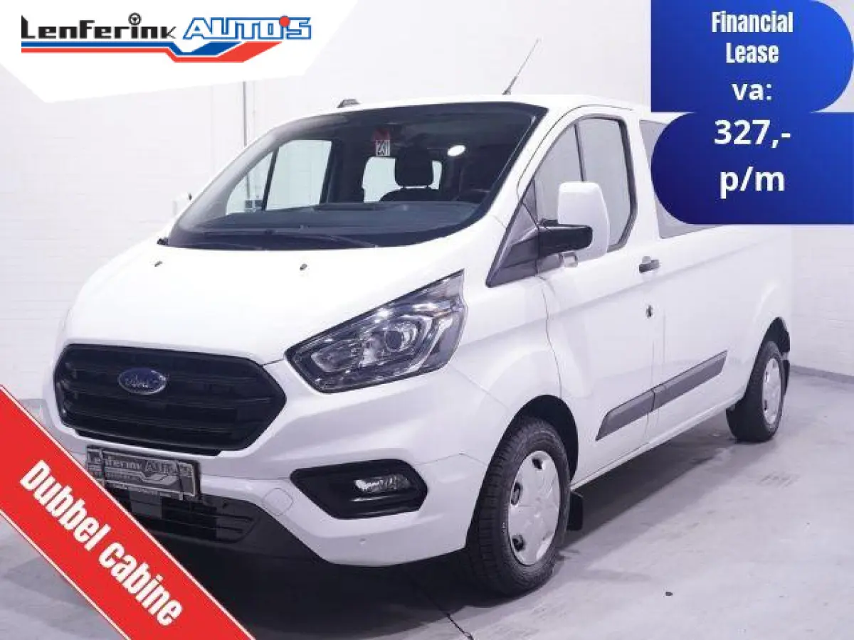 2.0 TDCI 130 pk L2 Dubbel Cabine 5-Zits Trend Airco, Cruise Control, Opbergkast Laadruimte, PDC V+A