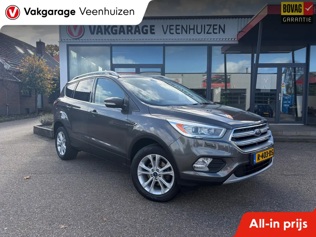 1.5 EcoBoost Titanium|Rijklaar prijs|Trekhaak|Elek. klep|Sensoren|Carplay|