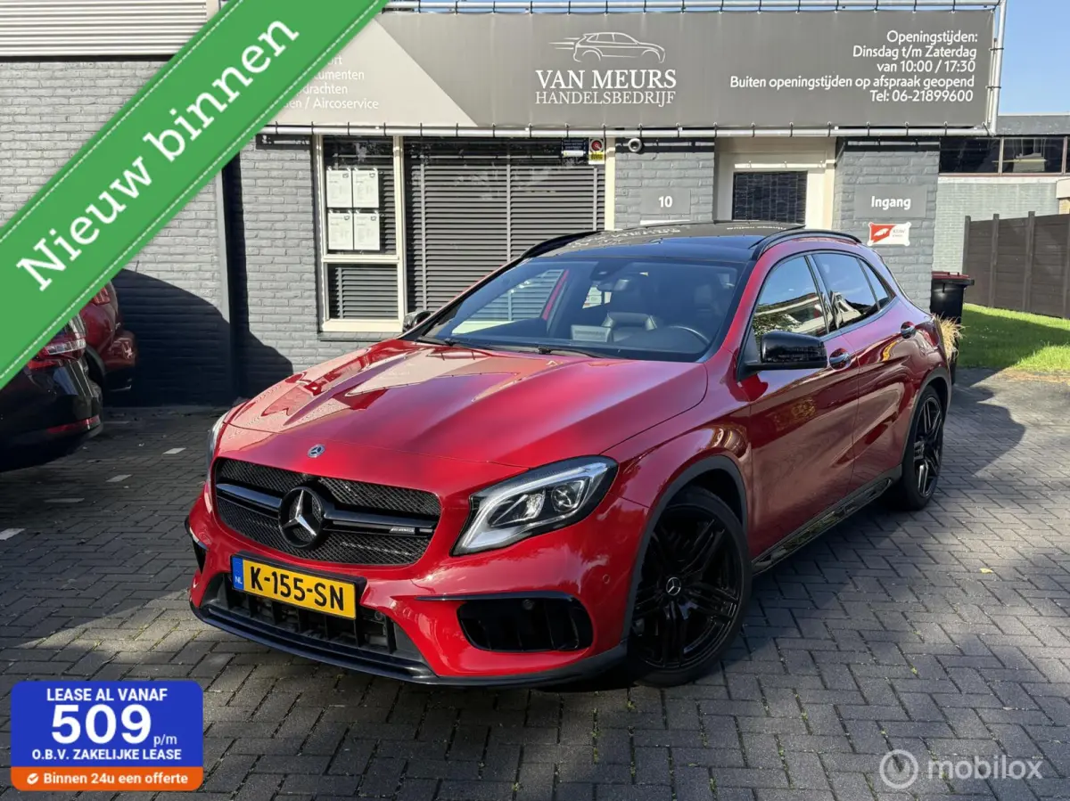 AMG 45 4MATIC, Night pakket, Camera, Pano, Performance Exhaust, Dealer onderhouden, apk 08-2027