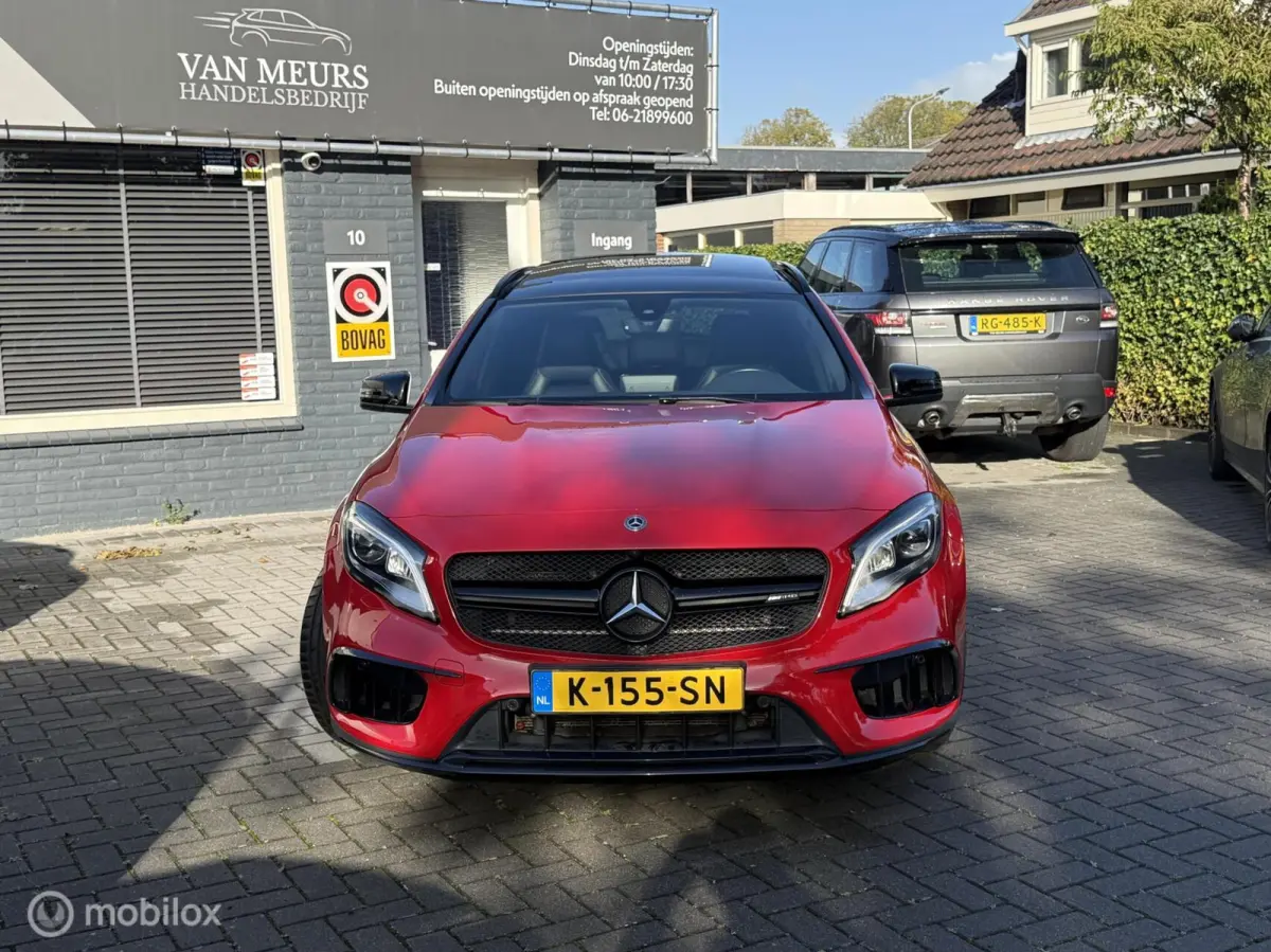 AMG 45 4MATIC, Night pakket, Camera, Pano, Performance Exhaust, Dealer onderhouden, apk 08-2027