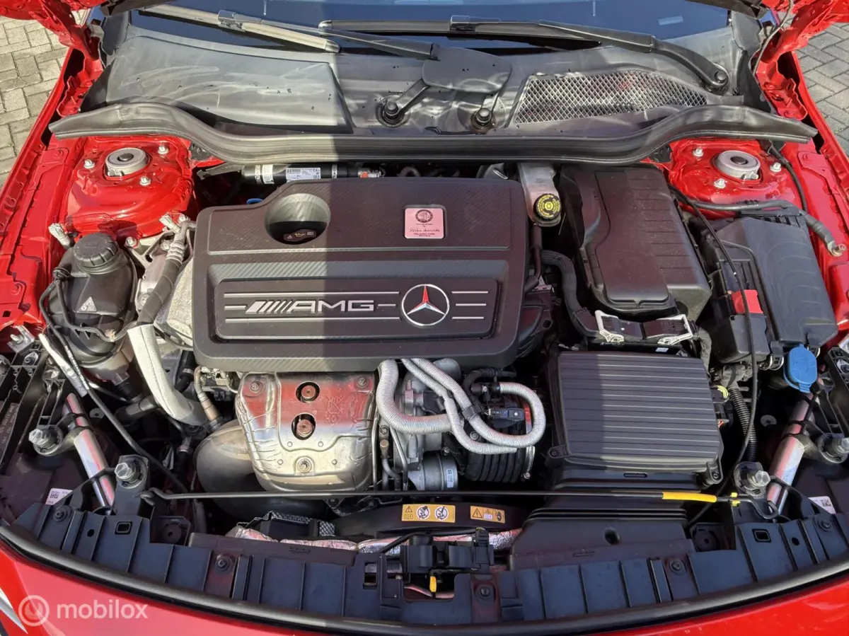 AMG 45 4MATIC, Night pakket, Camera, Pano, Performance Exhaust, Dealer onderhouden, apk 08-2027