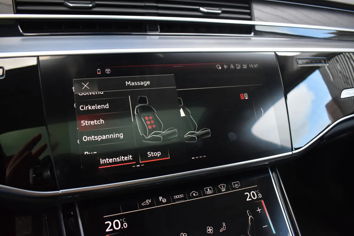 60 TFSI e Quattro | Panorama | TV-schermen | Massage V+A | B&O | Matrix | 360 Camera | Head-Up | Luchtvering |