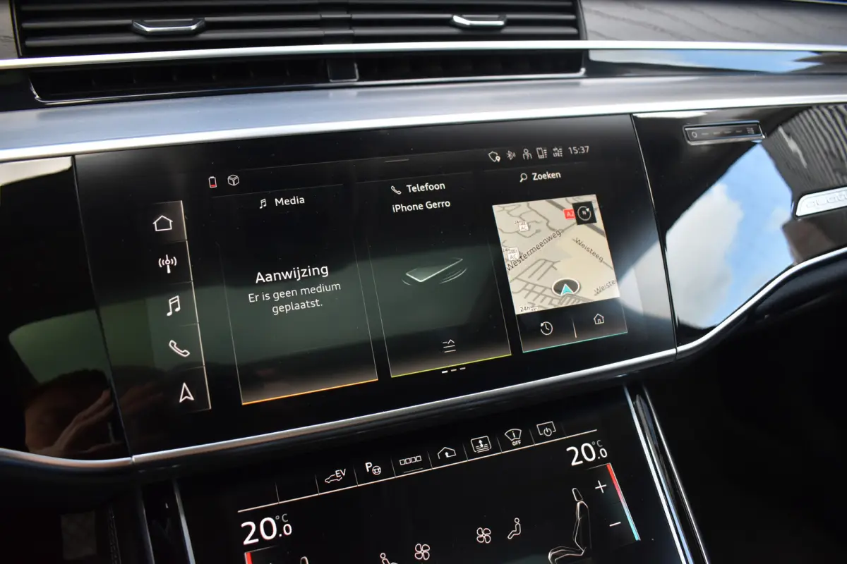 60 TFSI e Quattro | Panorama | TV-schermen | Massage V+A | B&O | Matrix | 360 Camera | Head-Up | Luchtvering |