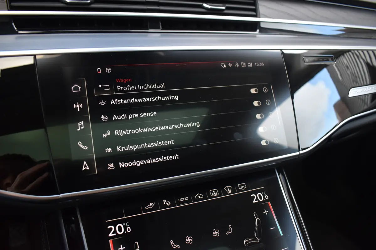 60 TFSI e Quattro | Panorama | TV-schermen | Massage V+A | B&O | Matrix | 360 Camera | Head-Up | Luchtvering |