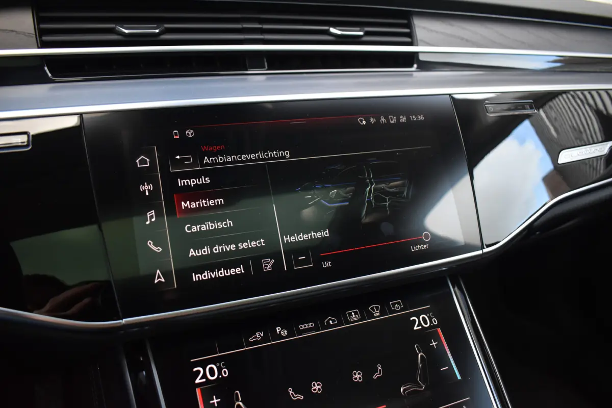 60 TFSI e Quattro | Panorama | TV-schermen | Massage V+A | B&O | Matrix | 360 Camera | Head-Up | Luchtvering |