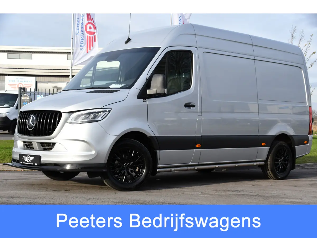 316 2.2 CDI L2H2 PB Edition Full Options! 360 Camera, Cruise, LED, Carplay, 10,5'' Mbux, Stoelverwarming, NAVI, Automaat, Uniek!