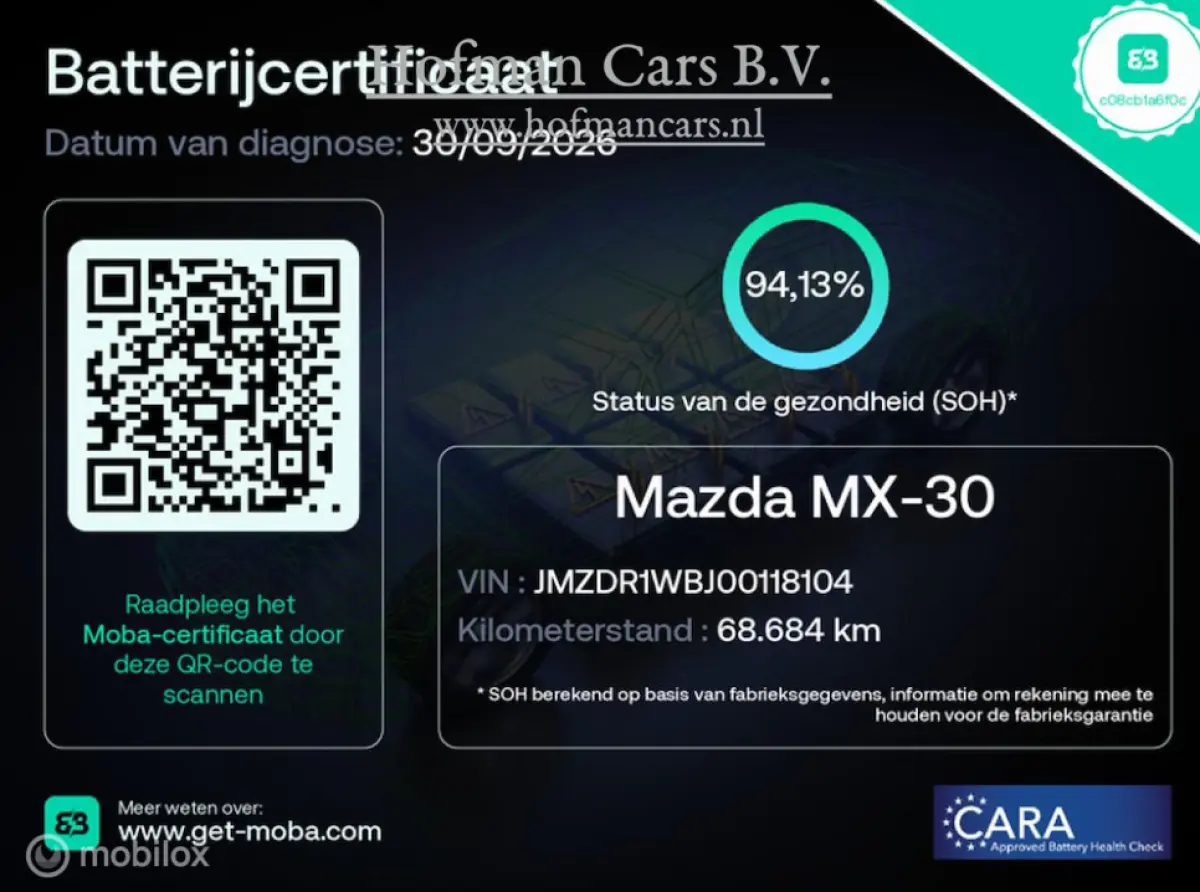 e-SkyActiv 145 | SOH 94% | ACCUGARANTIE| HUD | STOEL- & STUURVERWARMING | ADAPTIVE CRUISE | CAMERA | KEYLESS