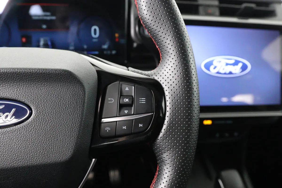 1.0 EcoBoost ST-Line X | Open Dak | LED | Cruise Adaptive | Winterpack | 360 Camera | Clima | Navi | BLIS | Elk. Achterklep | Keyless | Lichtmetalen Velgen