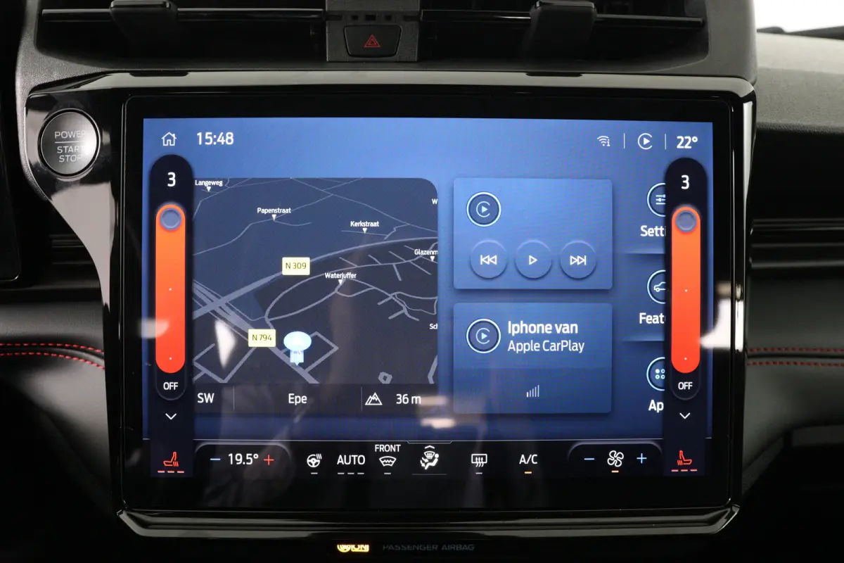 1.0 EcoBoost ST-Line X | Open Dak | LED | Cruise Adaptive | Winterpack | 360 Camera | Clima | Navi | BLIS | Elk. Achterklep | Keyless | Lichtmetalen Velgen