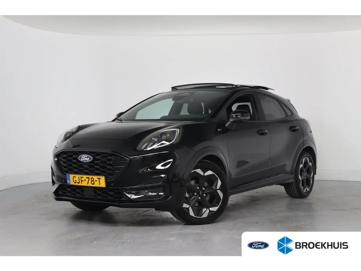 1.0 EcoBoost ST-Line X | Open Dak | LED | Cruise Adaptive | Winterpack | 360 Camera | Clima | Navi | BLIS | Elk. Achterklep | Keyless | Lichtmetalen Velgen
