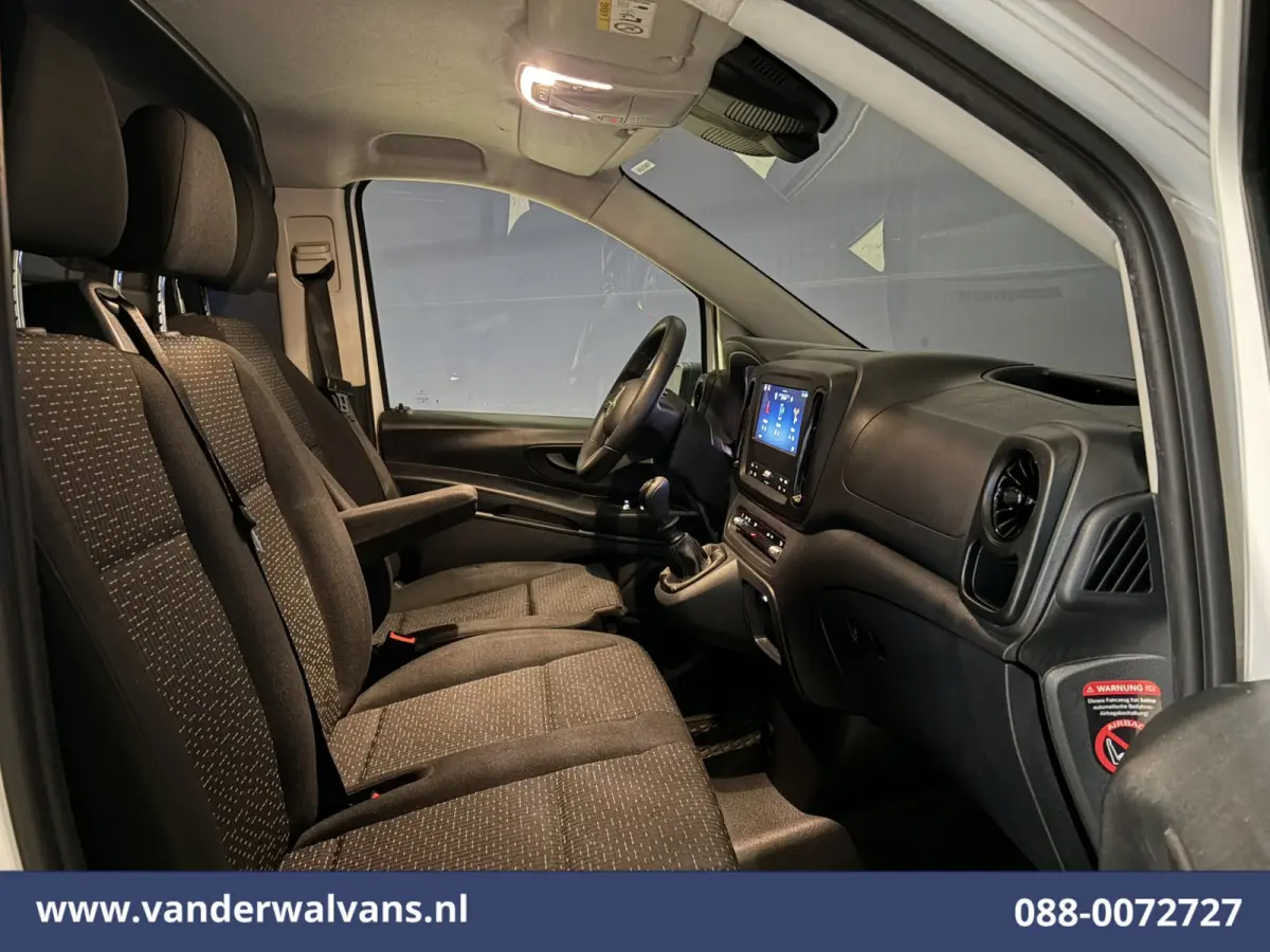 116 CDI 164pk 2025 Model L2H1 Euro6 Airco | XL MBUX | Navigatie | Camera | Cruisecontrol Stoelverwarming, Parkeersensoren, Bijrijdersbank