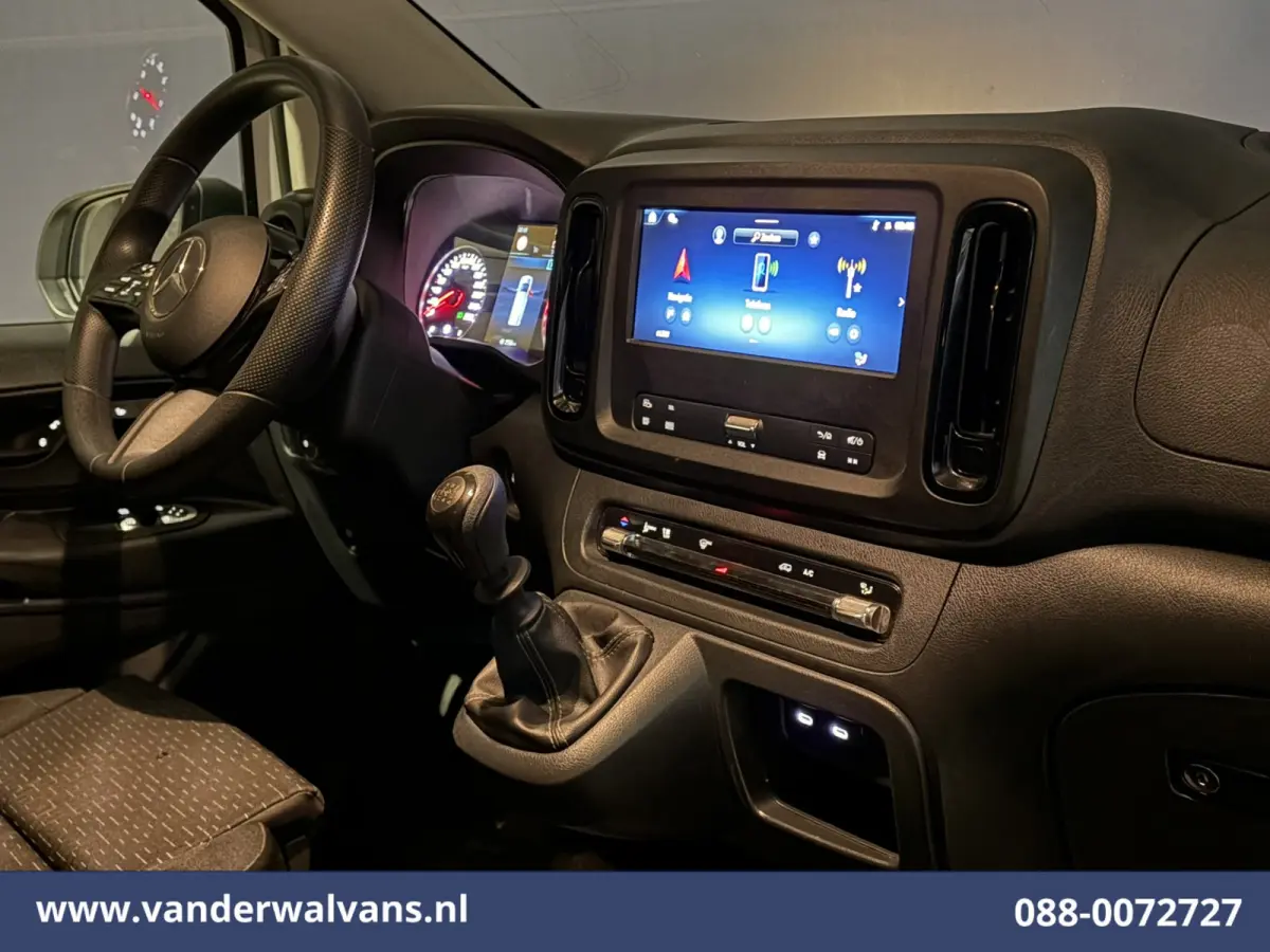116 CDI 164pk 2025 Model L2H1 Euro6 Airco | XL MBUX | Navigatie | Camera | Cruisecontrol Stoelverwarming, Parkeersensoren, Bijrijdersbank