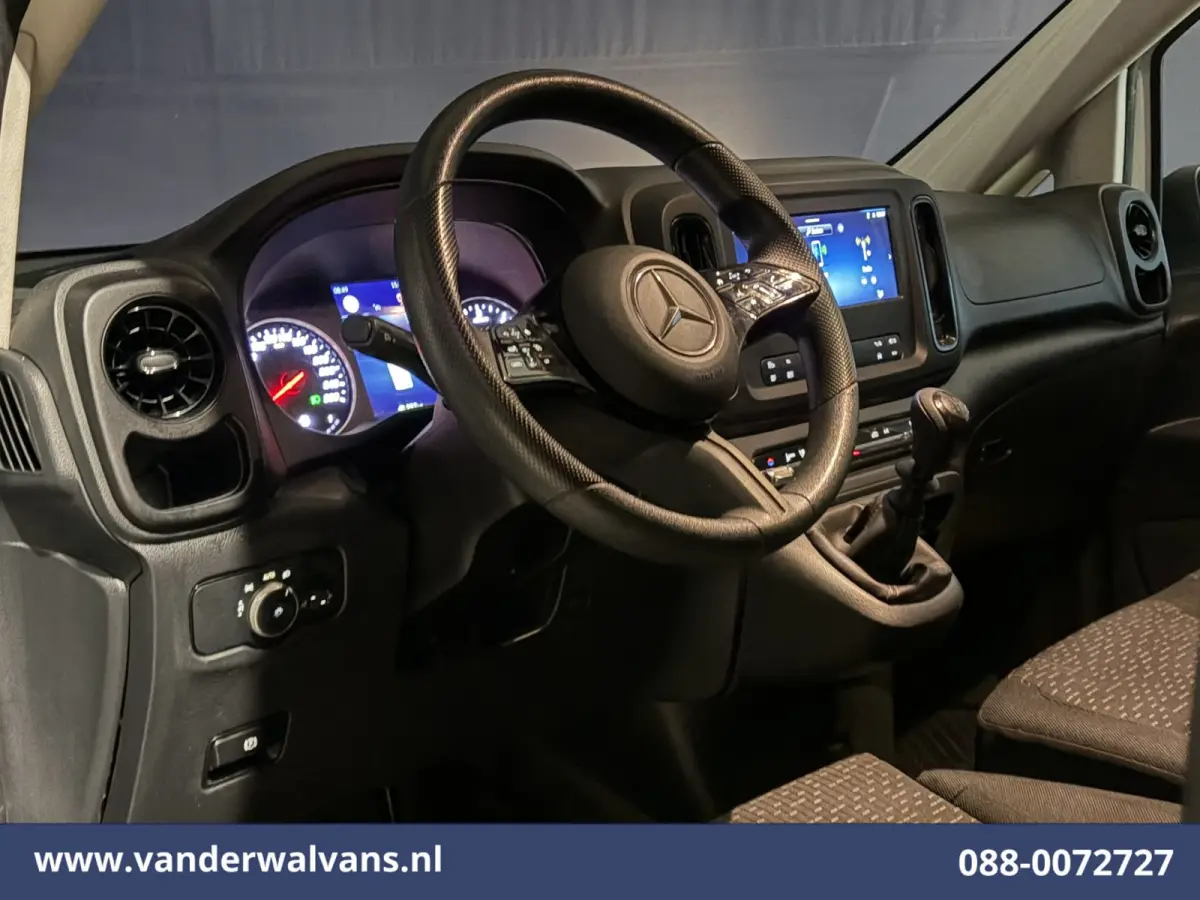 116 CDI 164pk 2025 Model L2H1 Euro6 Airco | XL MBUX | Navigatie | Camera | Cruisecontrol Stoelverwarming, Parkeersensoren, Bijrijdersbank
