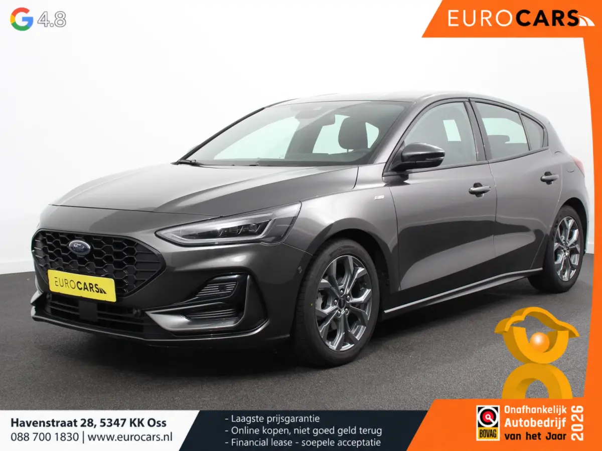 1.0 Focus 125 PK HB ST-Line Automaat Navi Climate control cruise control Carplay LM velgen Parkeersensoren Led Matrix koplampen