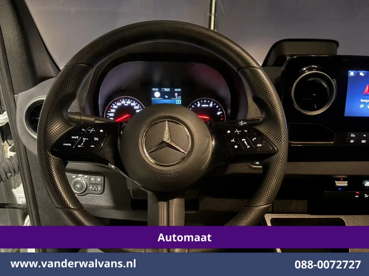317 CDI 170pk 9G-Tronic Automaat L2H2 Facelift Euro6 Airco | Camera | Navigatie | LED | Chauffeursstoel Cruisecontrol, Stoelverwarming, 270 Graden Achterdeuren, Parkeersensoren, Bijrijdersba