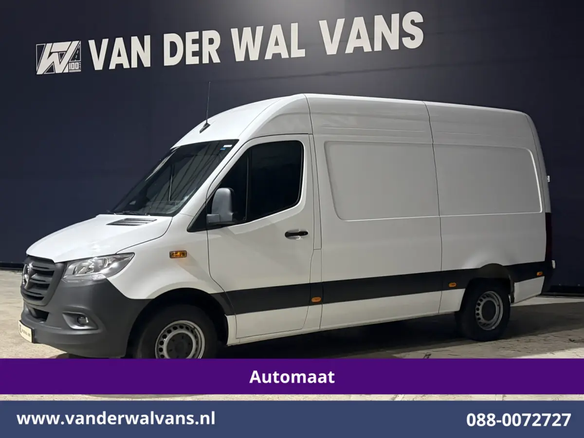317 CDI 170pk 9G-Tronic Automaat L2H2 Facelift Euro6 Airco | Camera | Navigatie | LED | Chauffeursstoel Cruisecontrol, Stoelverwarming, 270 Graden Achterdeuren, Parkeersensoren, Bijrijdersba