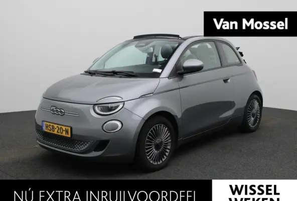 Icon 42 kWh | Cabrio | Apple Carplay / Android Auto | Climate Control | Stoel verwarming | Parkeer sensoren | Cruise Control | Navigatie | Bluetooth | Lichtmetalen Velgen |