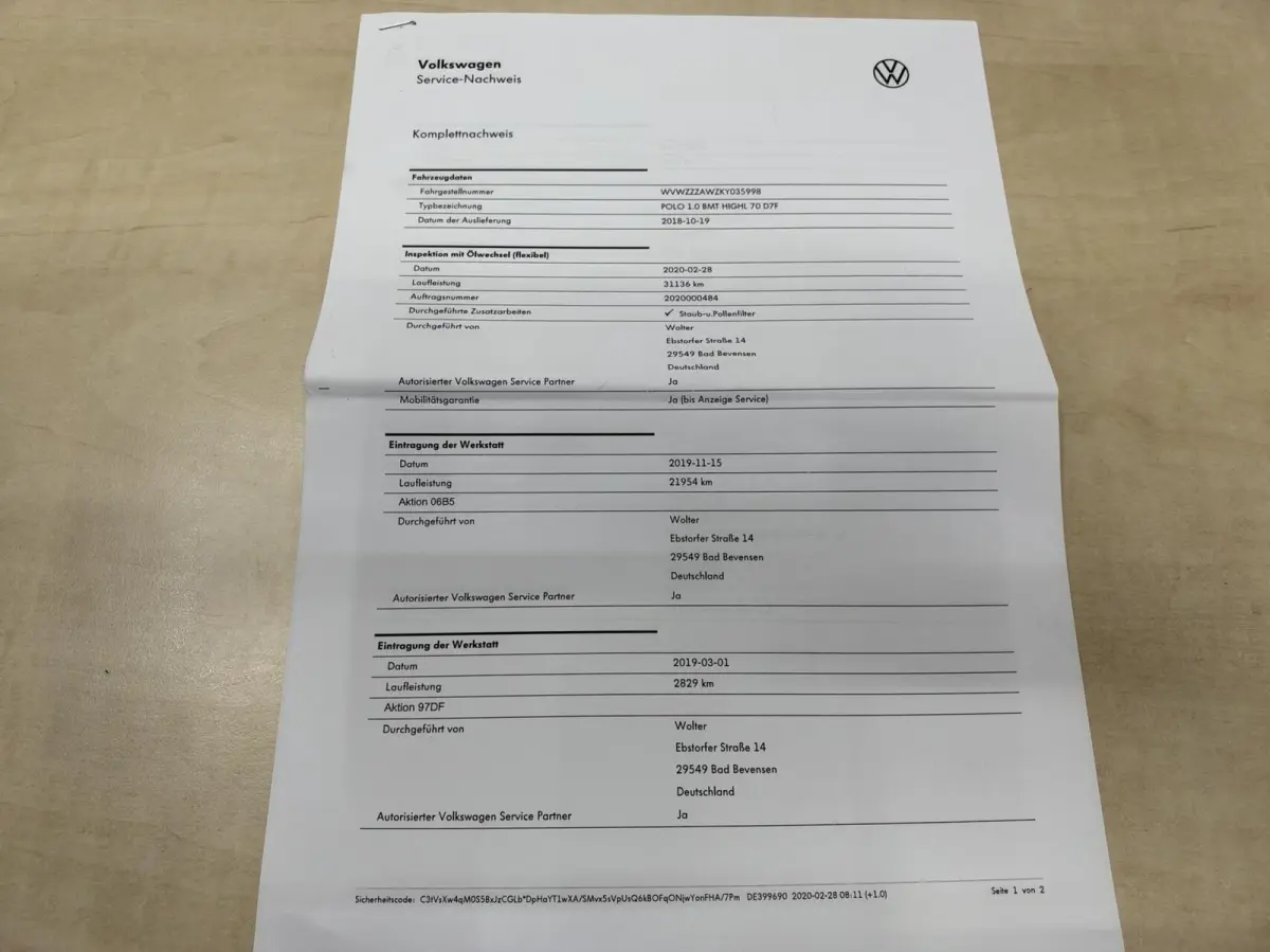 1.0 TSI Comfortline Business | LED | Cruise | Climate | Stoelverwarming | Sensoren | Lichtmetaal