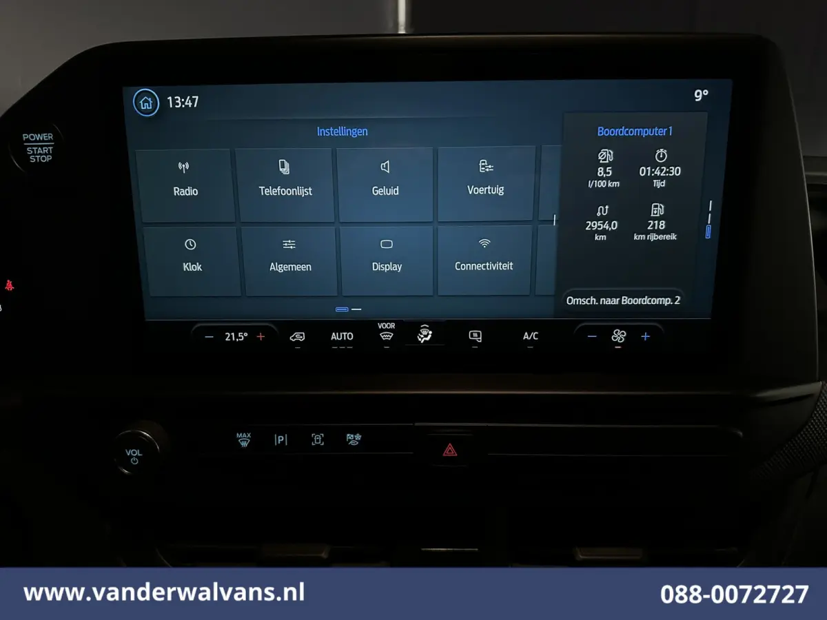 2.0 TDCI 136pk L2H1 Euro6 Airco | Leder | Camera | LED | Apple Carplay | Cruisecontrol Android Auto, Leder, Verwarmde voorruit, Parkeersensoren, Bijrijdersbank, 2740kg trekvermogen