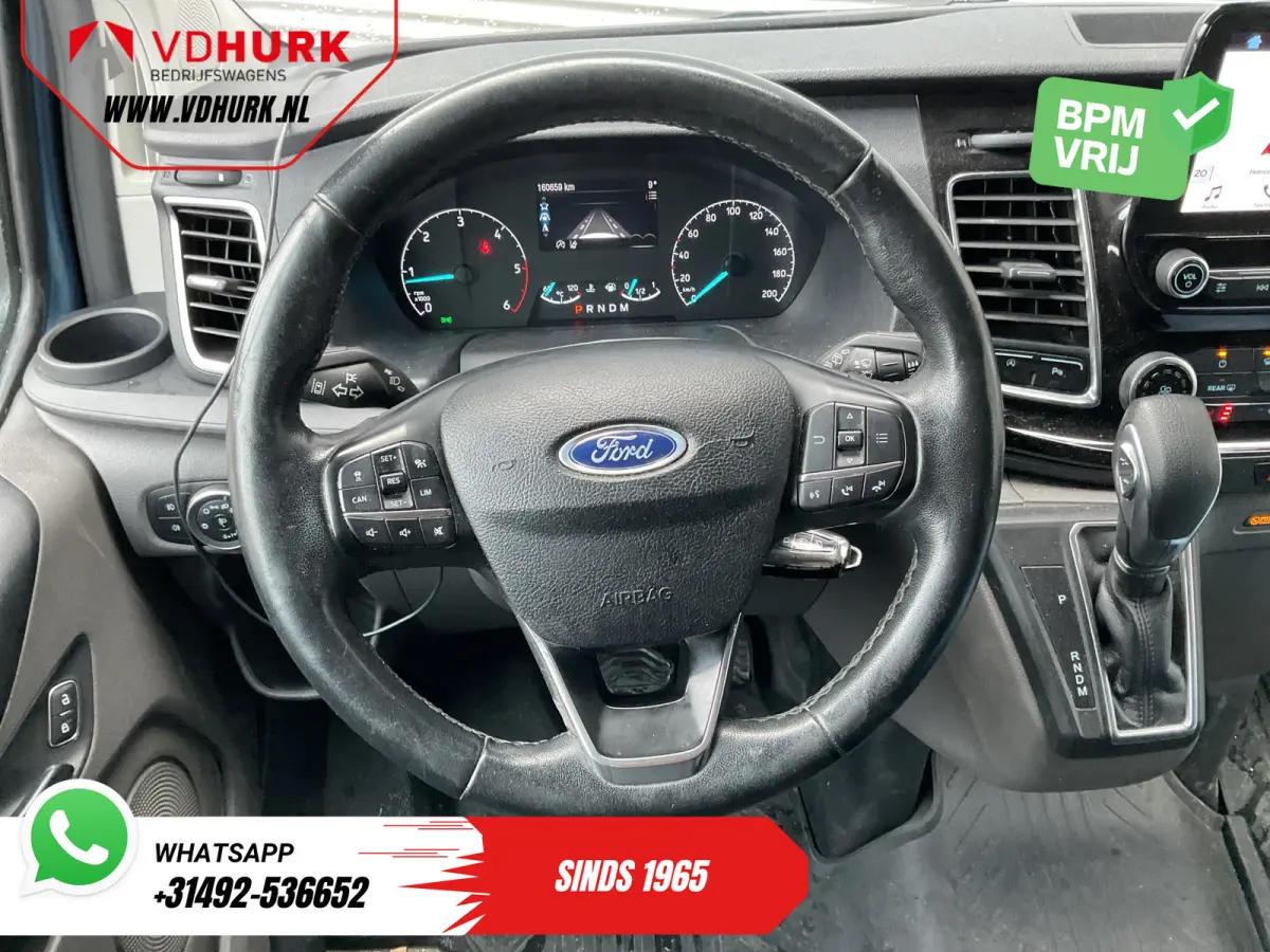 2.0 TDCI 170 pk Aut. L2 Limited DC Dubbel Cabine MARGE Bi-Xenon/ 2x schuifdeur/ Adapt.Cruise/ Stoelverw./ Carplay/ Navi/ Camera/ LMV/ PDC/ Airco