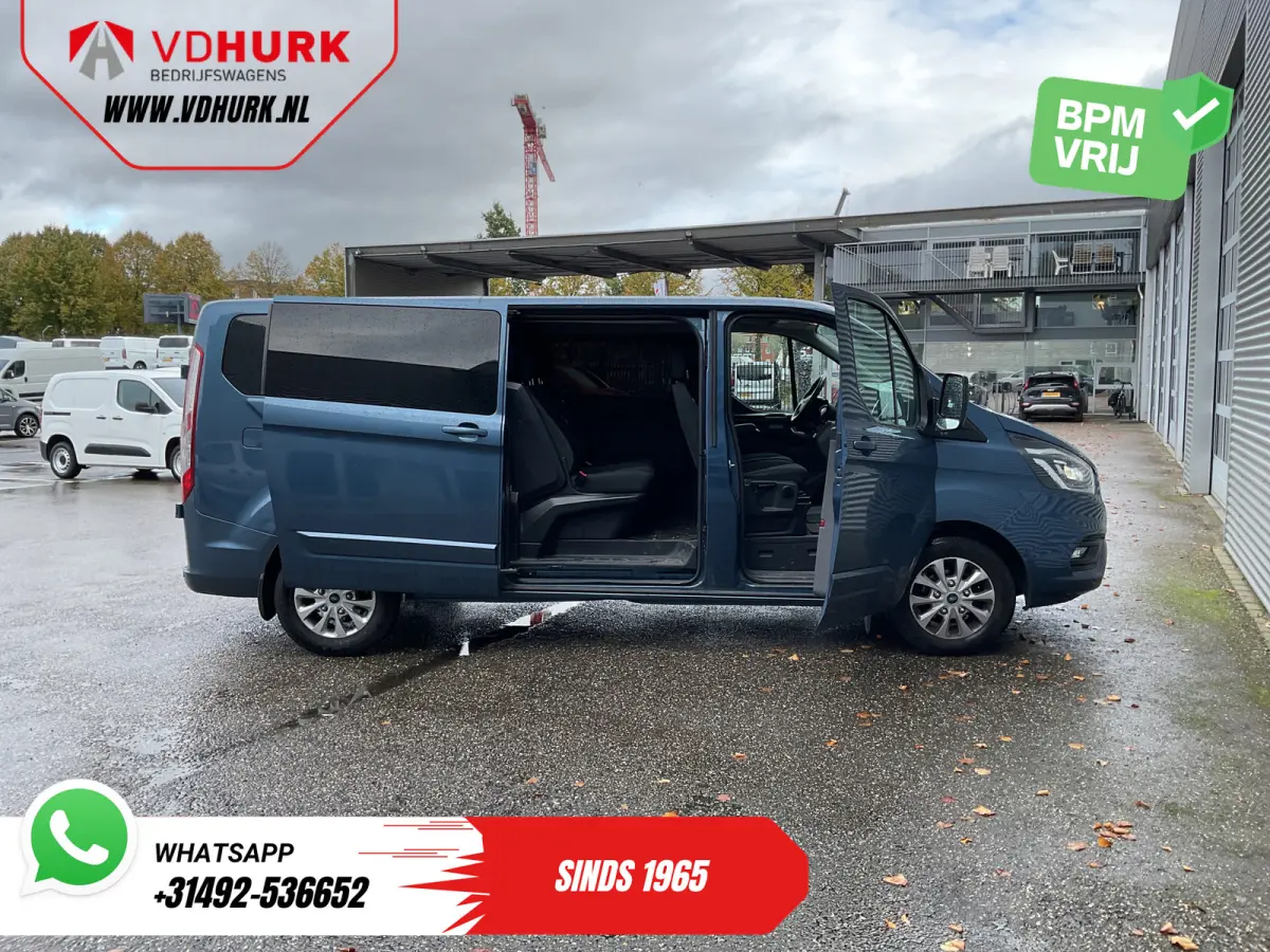 2.0 TDCI 170 pk Aut. L2 Limited DC Dubbel Cabine MARGE Bi-Xenon/ 2x schuifdeur/ Adapt.Cruise/ Stoelverw./ Carplay/ Navi/ Camera/ LMV/ PDC/ Airco