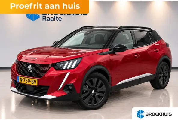 EV GT Pack 50 kWh Panorama/Kanteldak! | Leder/Alcantara | Camera | Clima | Cruise | Carplay! | 18 LMV | LED | | Achteruitrijcamera | Airco (automatisch) | Apple Carplay/Android Auto|telefoon