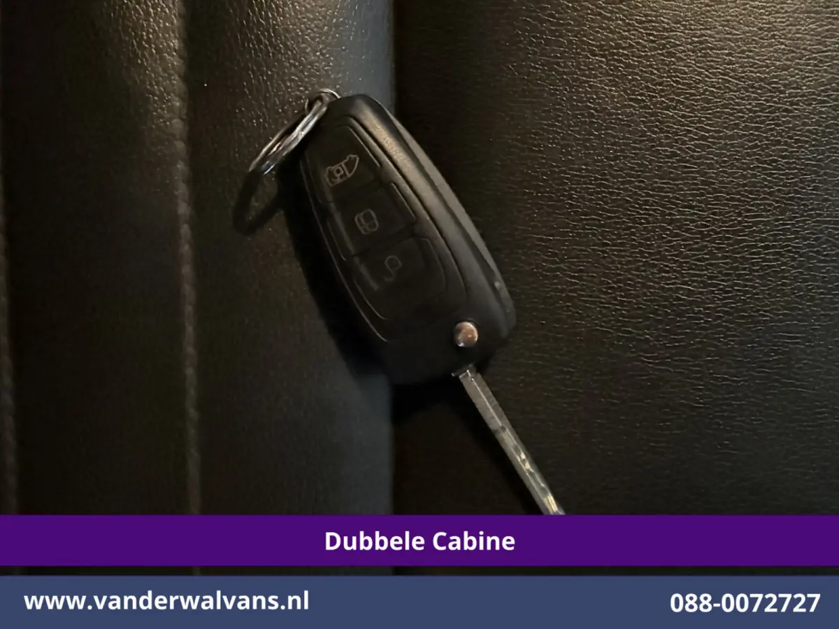 2.0 TDCI 131pk L3H3 Dubbele Cabine Euro6 Inrichting Airco | 6-Zits | Camera | Apple Carplay | Xenon Navigatie, Leder, Android Auto, Cruisecontrol, LED, LM Velgen, Stoelverwarming, Verwarmde 