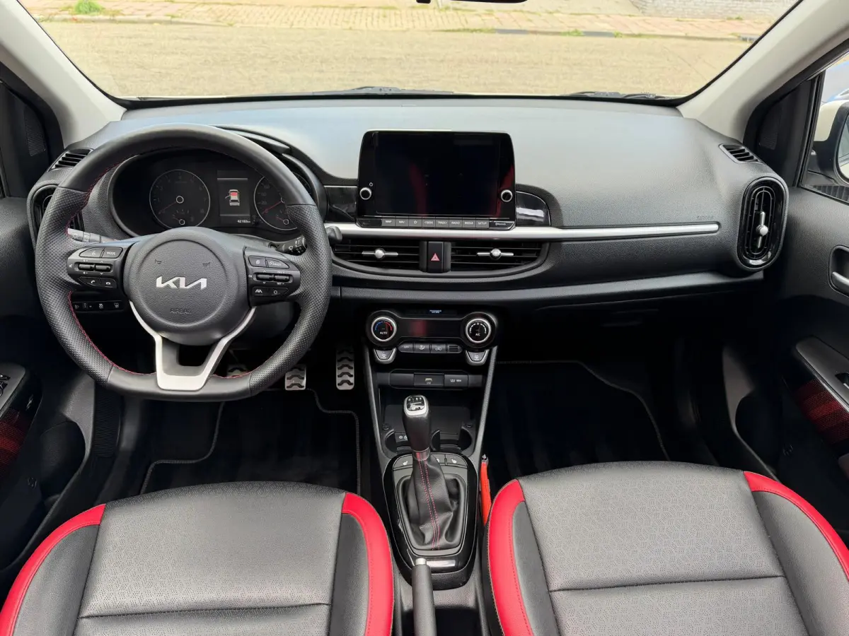 1.0 T-GDi GT-Line 100PK Schuif/kanteldak,Apple Carpl,NL auto,Camera A,Cruise Contr,Navi,Stoel+stuur verwarming