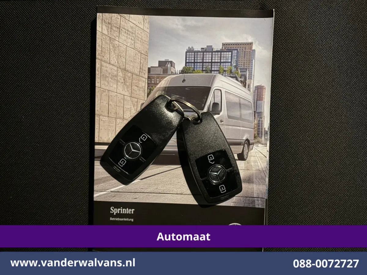 317 CDI 170pk 9G-Tronic Automaat L2H2 2025 Model Euro6 Airco | XL MBUX | Camera | Navigatie | LED Cruisecontrol, Stoelverwarming, 270 Graden Achterdeuren, Parkeersensoren, Bijrijdersbank