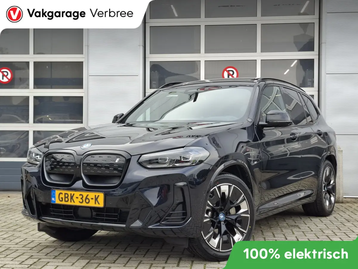 High Executive M-sport 80 kWh | SoH 96.6% | Navigatie/Android/Apple Carplay | LM Velgen 20" | Elektrisch Panoramadak | Stuur/Voorstoelen Verwarmd | ADC | Elektrische Trekhaak | Airco |