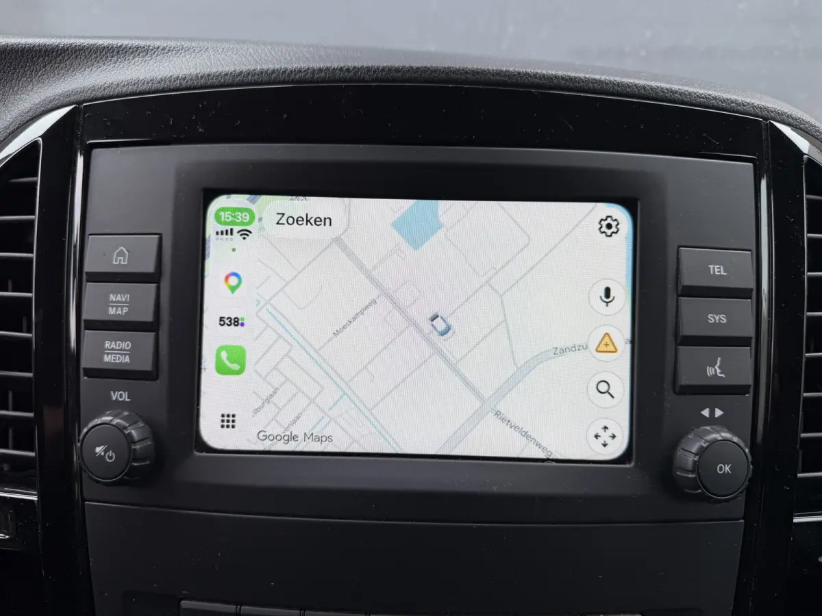 119 CDI 190PK Lang Automaat Euro 6 CarPlay/Cruisecontrol/Trekhaak