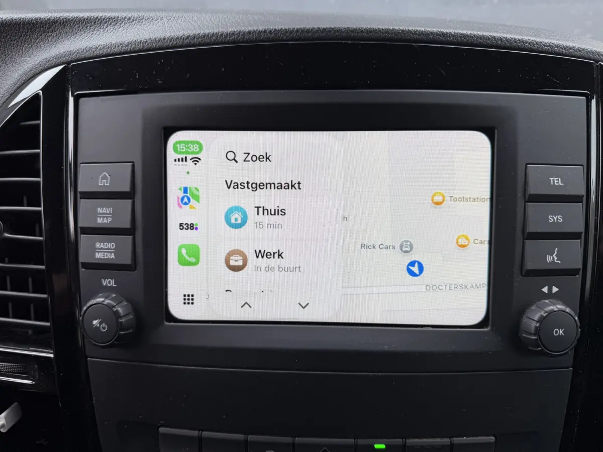 119 CDI 190PK Lang Automaat Euro 6 CarPlay/Cruisecontrol/Trekhaak
