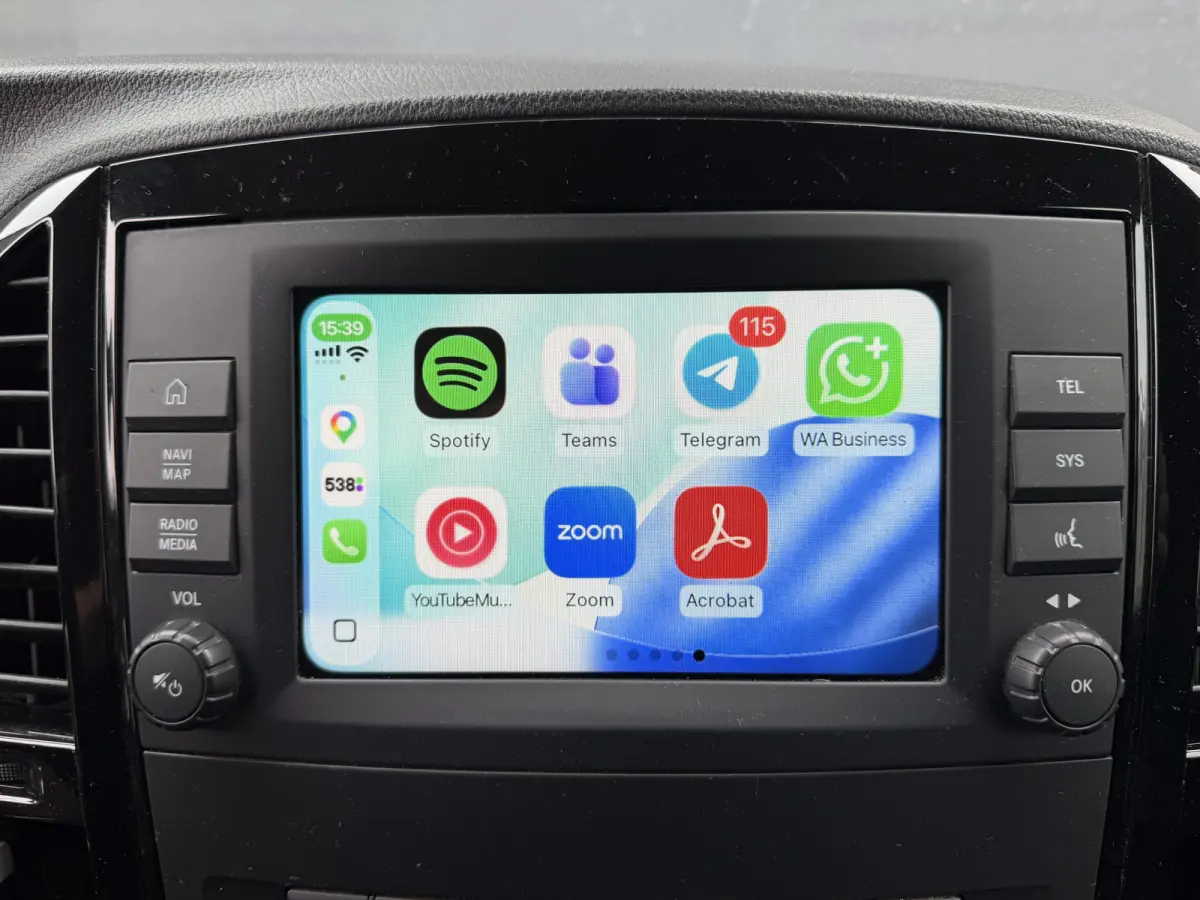119 CDI 190PK Lang Automaat Euro 6 CarPlay/Cruisecontrol/Trekhaak