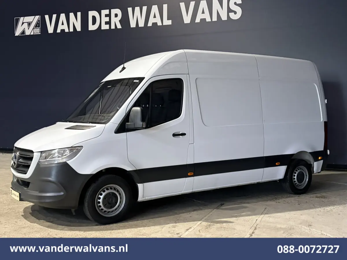 314 CDI 143pk L2H2 Euro6 Airco | Camera | Apple Carplay | Android Auto | Cruisecontrol Stoelverwarming, Parkeersensoren, Bijrijdersbank,  270 Graden Achterdeuren