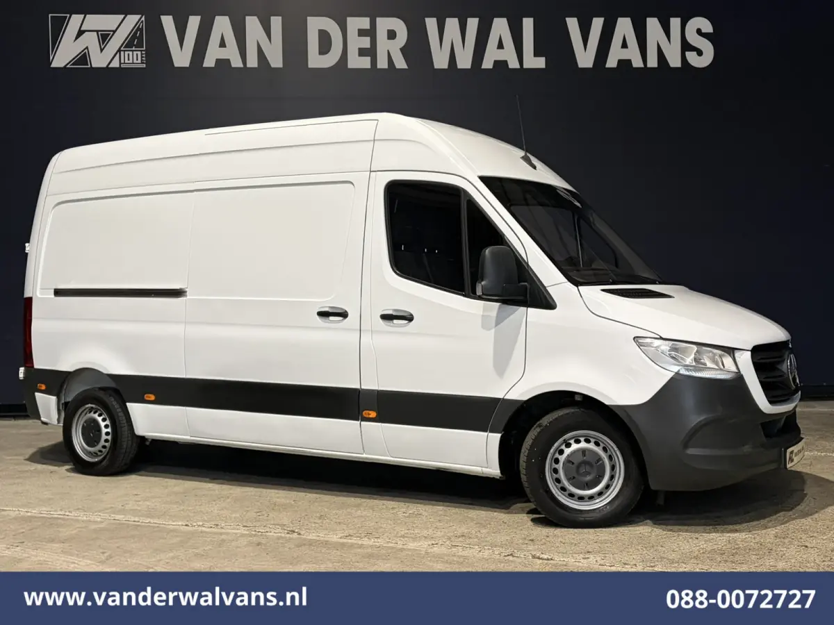 314 CDI 143pk L2H2 Euro6 Airco | Camera | Apple Carplay | Android Auto | Cruisecontrol Stoelverwarming, Parkeersensoren, Bijrijdersbank,  270 Graden Achterdeuren